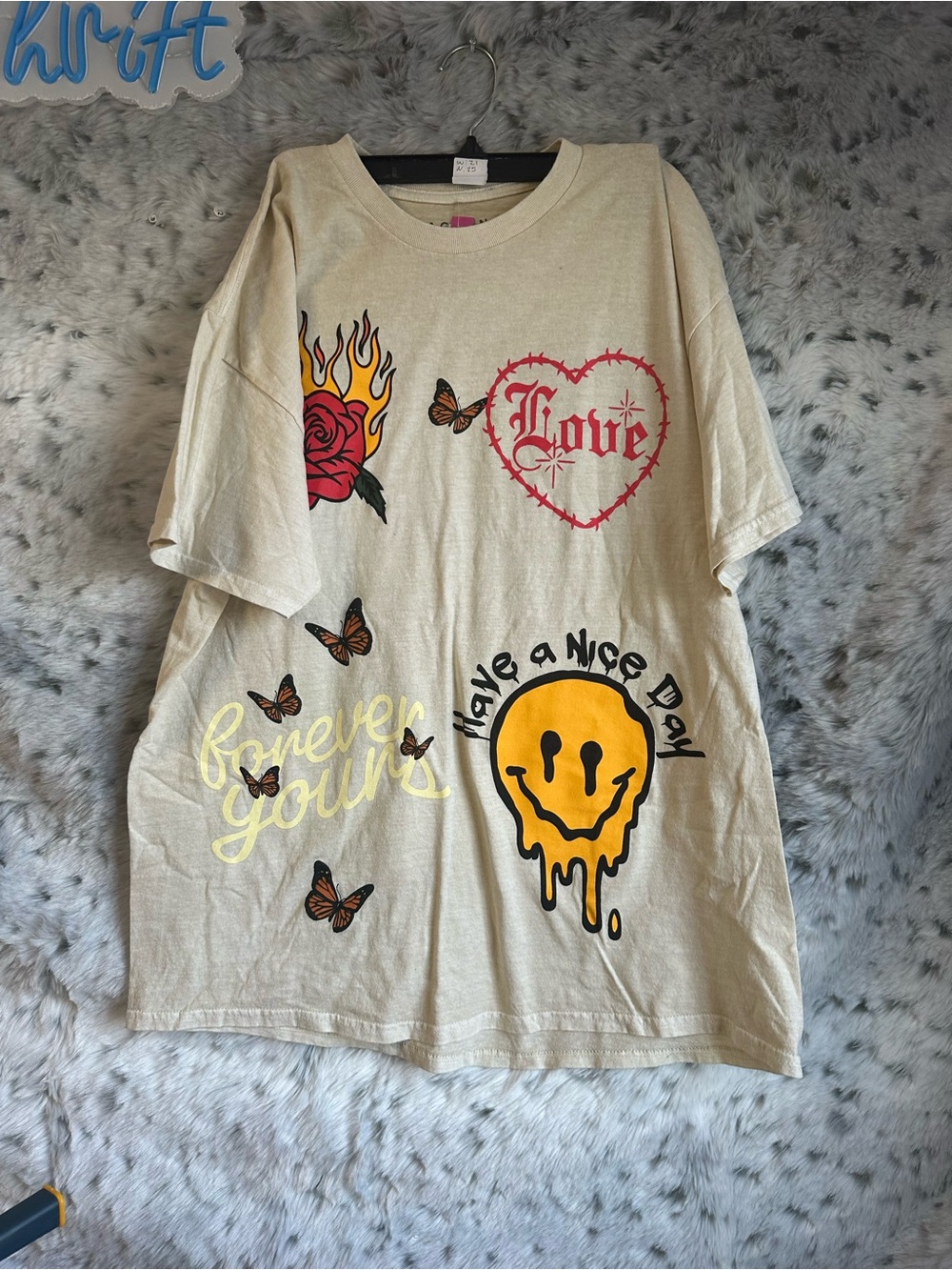 701. PacSun Pacific Sunwear Forever Yours T-Shirt Have A Nice Day Men’s large